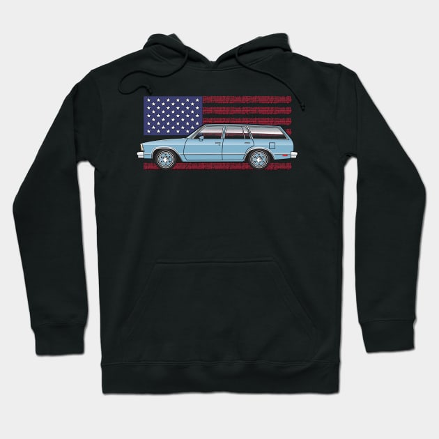 USA Light Blue Hoodie by JRCustoms44